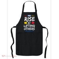We Rise By Lifting Others Inspirational Quotes Apron thumb 0