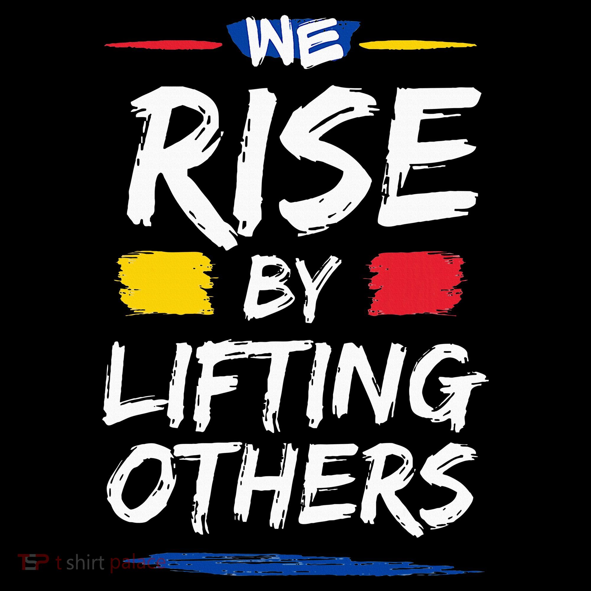 We Rise By Lifting Others Inspirational Quotes Coaster