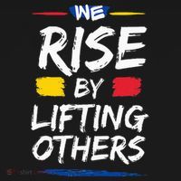 We Rise By Lifting Others Inspirational Quotes Mousepad thumb 1