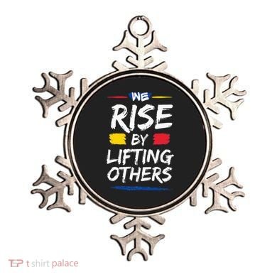 We Rise By Lifting Others Inspirational Quotes Ornament