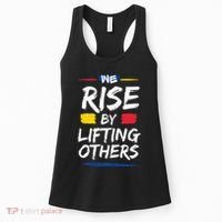 We Rise By Lifting Others Inspirational Quotes Women's Tank Top thumb 0