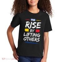 We Rise By Lifting Others Inspirational Quotes Kids T-Shirt thumb 2