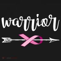 Warrior Ribbon Breast Cancer Awareness T-Shirt thumb 7