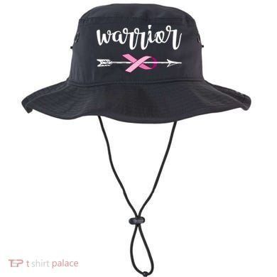 Warrior Ribbon Breast Cancer Awareness Bucket Hat