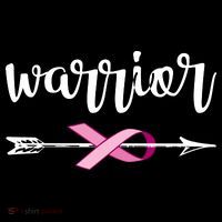 Warrior Ribbon Breast Cancer Awareness Women's Hoodie thumb 2