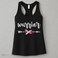 Warrior Ribbon Breast Cancer Awareness Women's Tank Top thumb 3