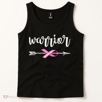 Warrior Ribbon Breast Cancer Awareness Tank Top thumb 2