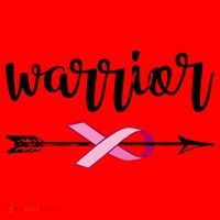 Warrior Ribbon Breast Cancer Awareness Santa Hat thumb 1