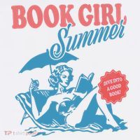 Women Retro Book Girl Summer Bookish Vacation Funny Reader T-Shirt thumb 7