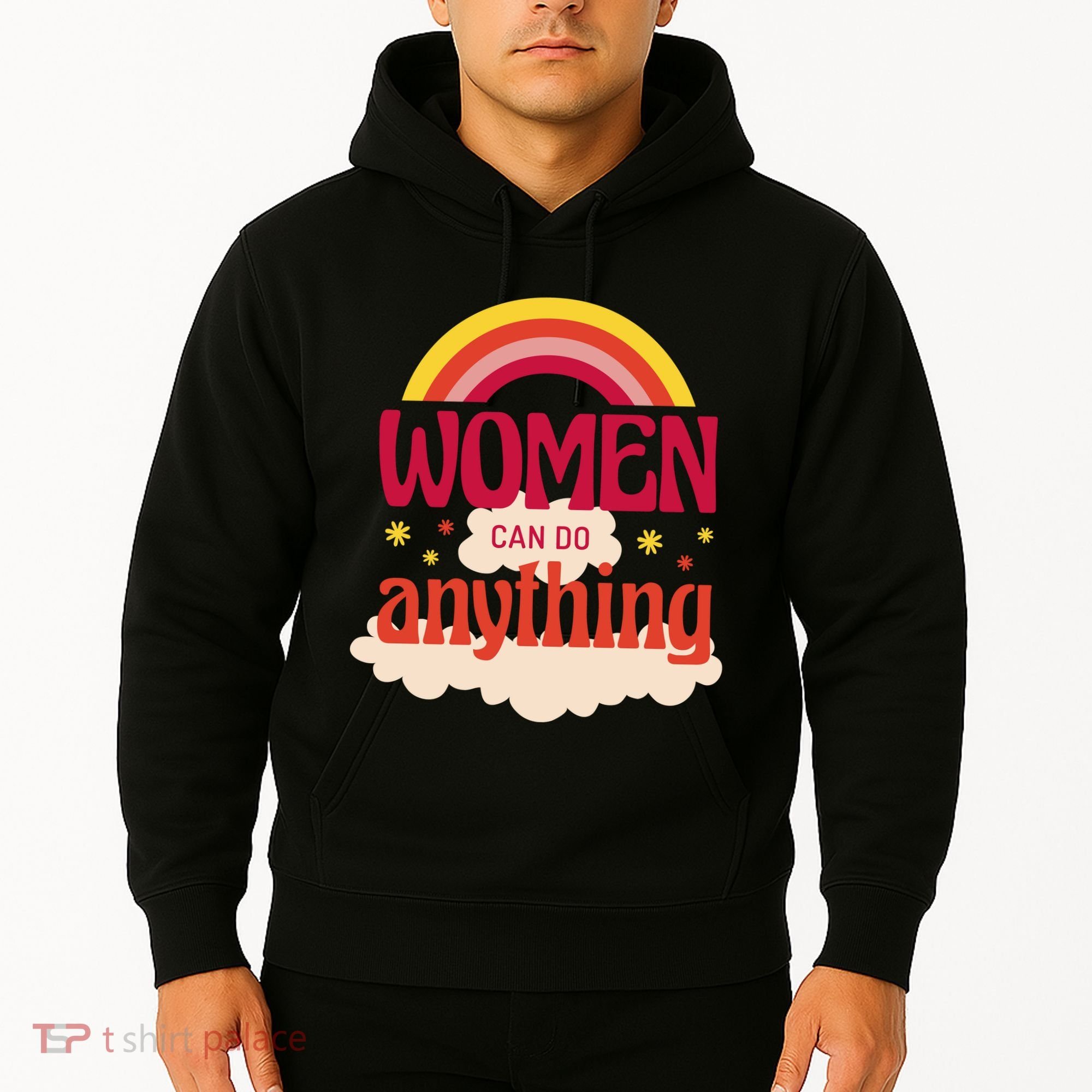 Women's Rights Can Do Anything Feminist Hoodie