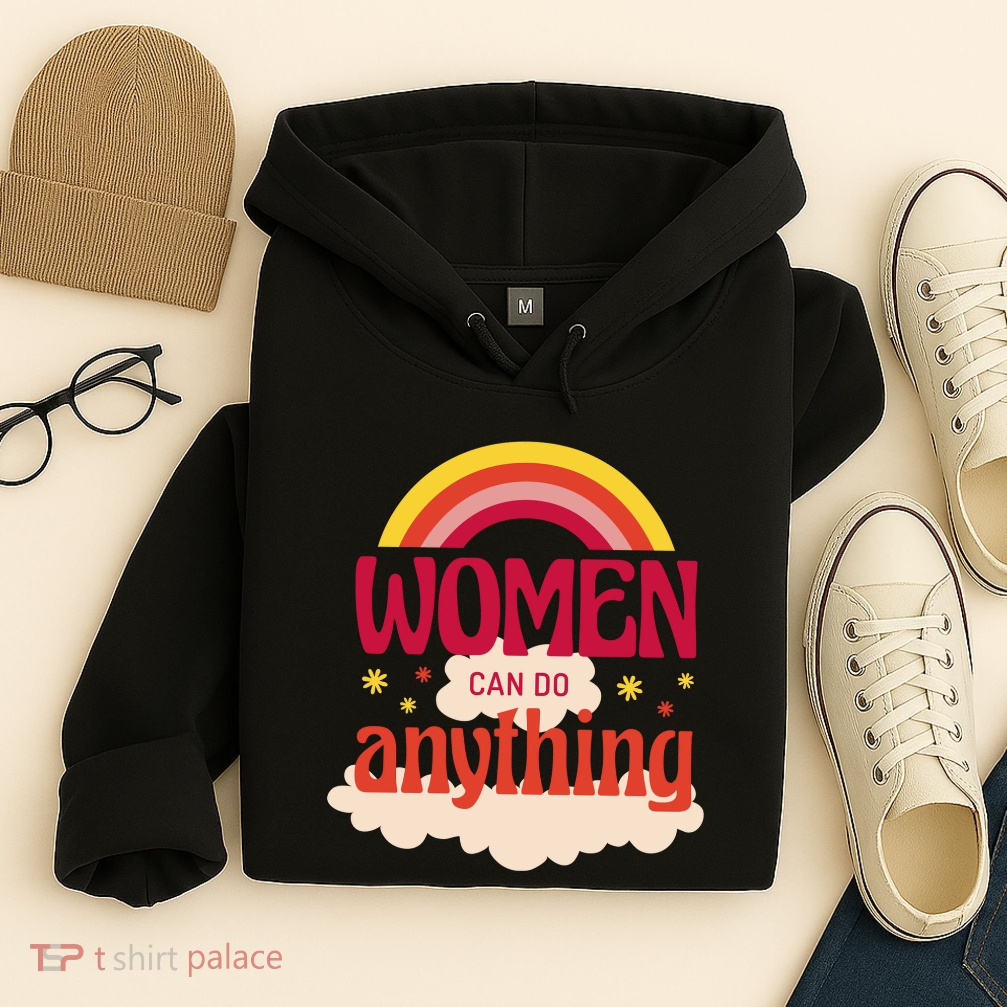 Women's Rights Can Do Anything Feminist Hoodie