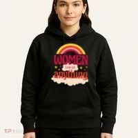 Women's Rights Can Do Anything Feminist Hoodie thumb 5
