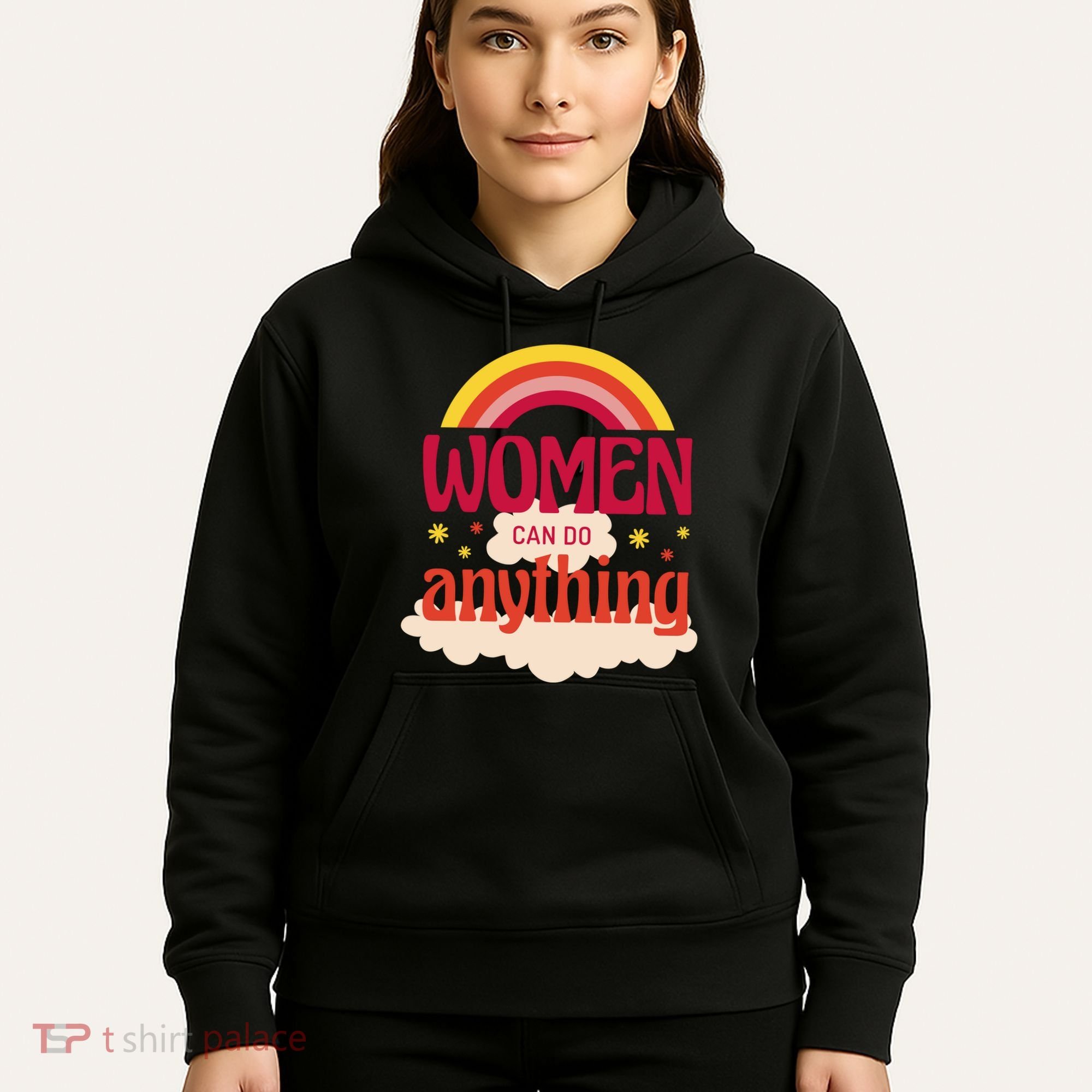 Women's Rights Can Do Anything Feminist Hoodie