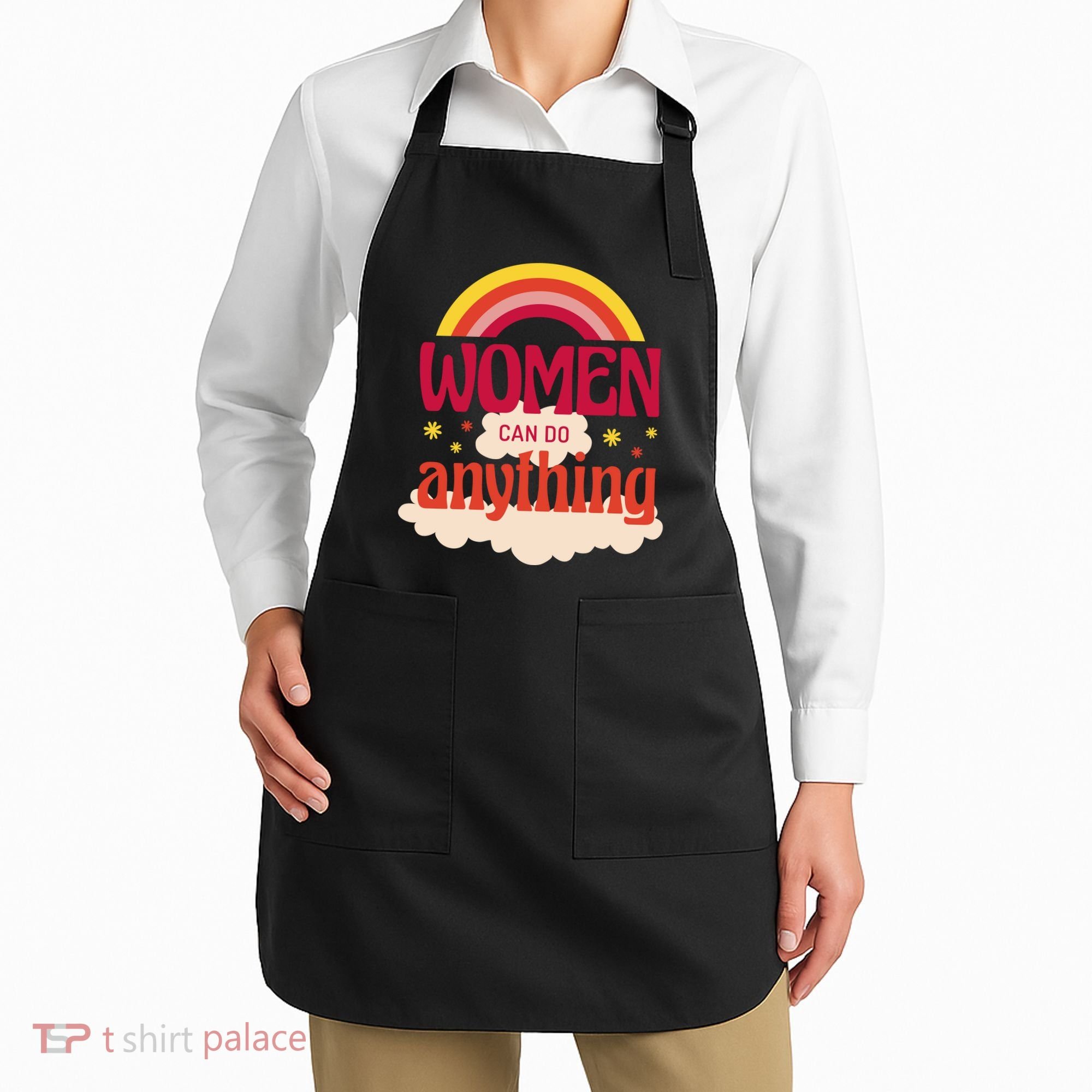 Women's Rights Can Do Anything Feminist Apron