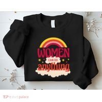 Women's Rights Can Do Anything Feminist Sweatshirt thumb 2