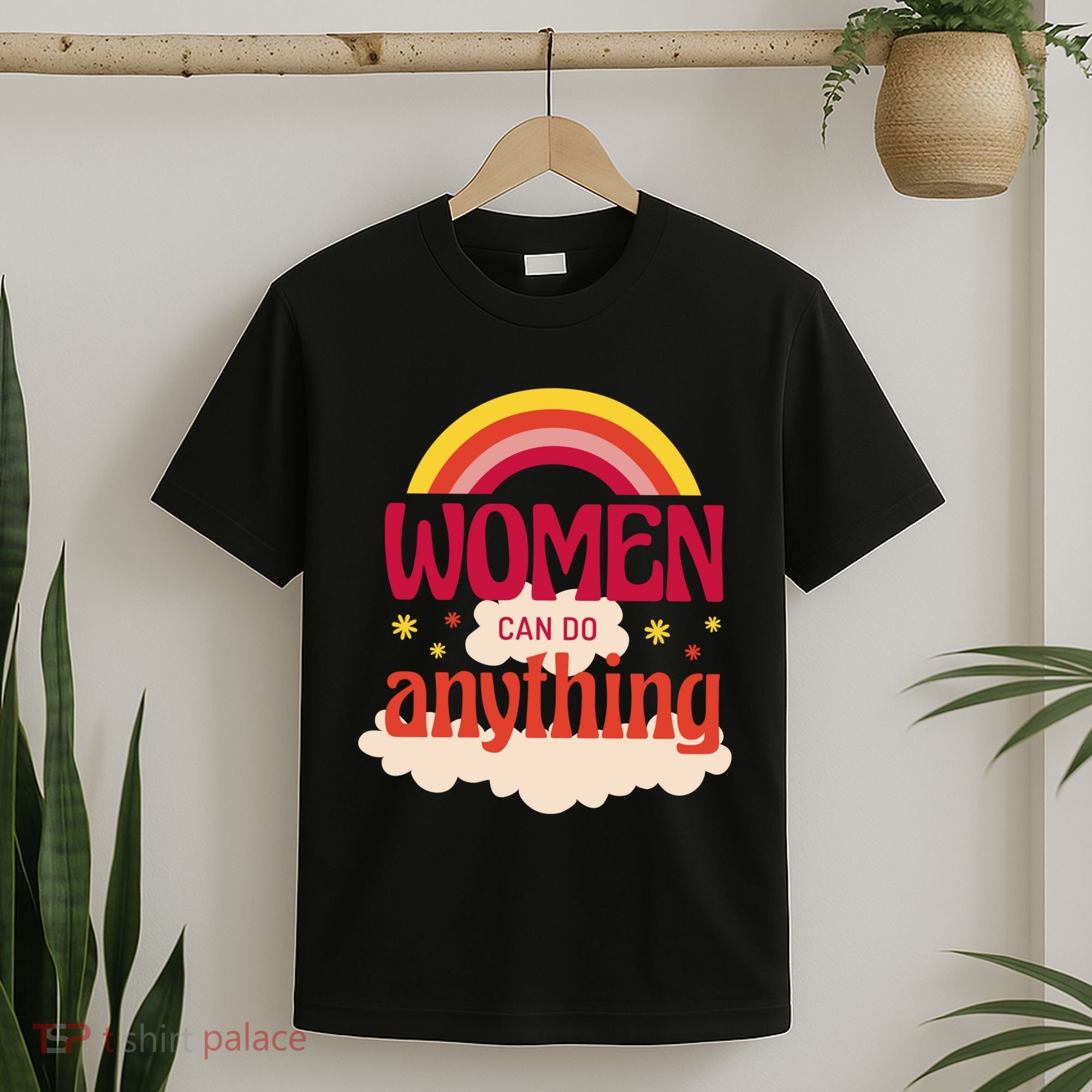 Women's Rights Can Do Anything Feminist T-Shirt