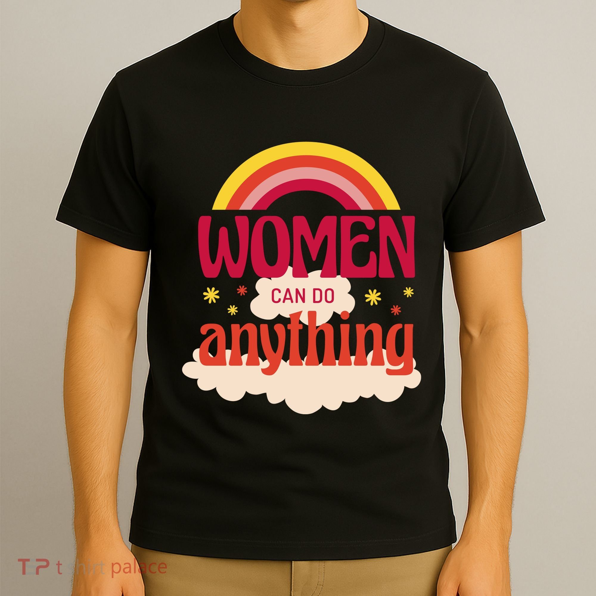 Women's Rights Can Do Anything Feminist T-Shirt