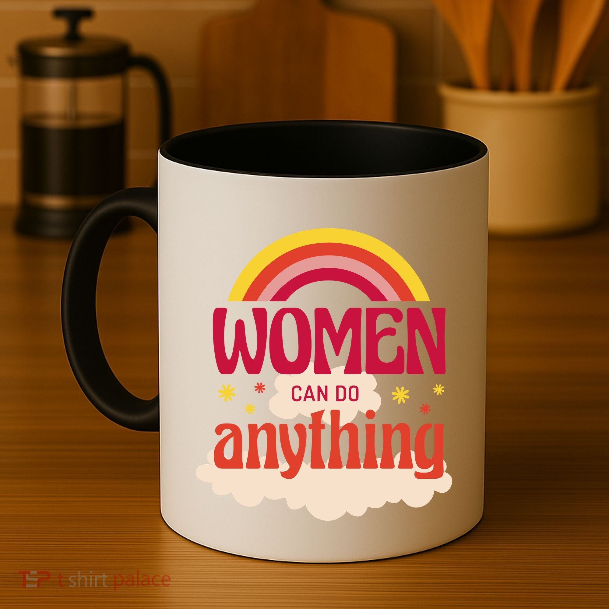 Women's Rights Can Do Anything Feminist Coffee Mug