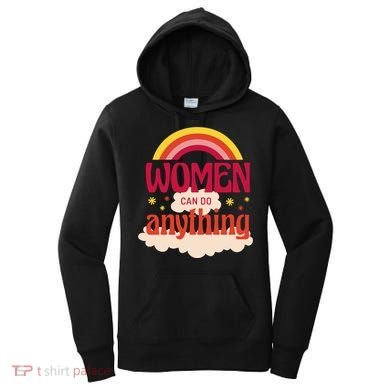 Women's Rights Can Do Anything Feminist Women's Hoodie