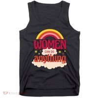 Women's Rights Can Do Anything Feminist Tank Top thumb 0