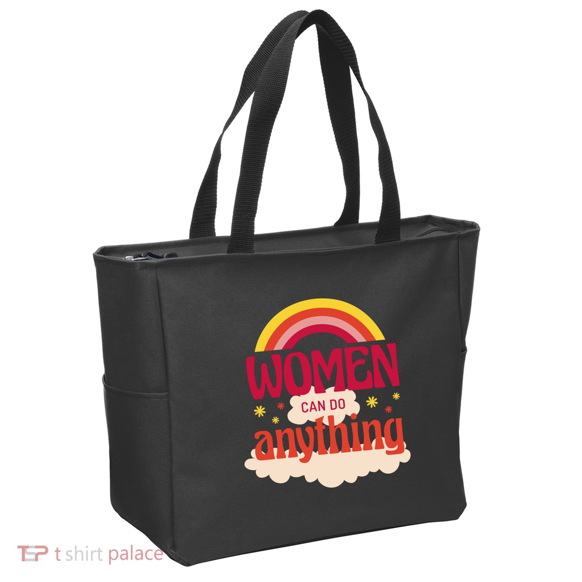 Women's Rights Can Do Anything Feminist Tote Bag
