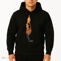 Womens Rock Climbing Aim High Bouldering Mountain Climber Hoodie thumb 2