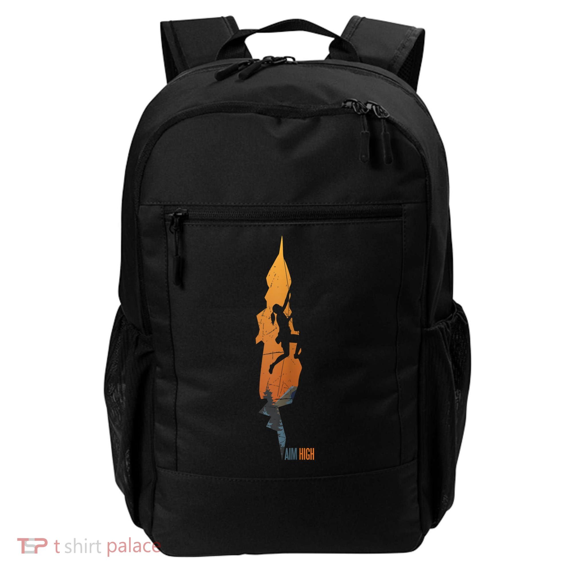 Womens Rock Climbing Aim High Bouldering Mountain Climber Backpack