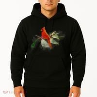 Wild Red Cardinal Bird Hoodie thumb 2