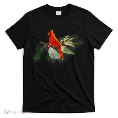 Wild Red Cardinal Bird T-Shirt