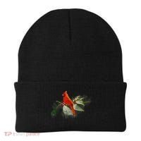 Wild Red Cardinal Bird Beanie thumb 0