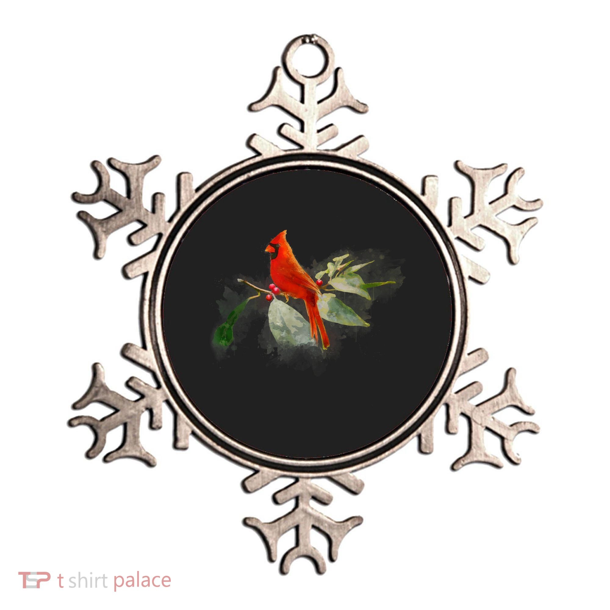 Wild Red Cardinal Bird Ornament