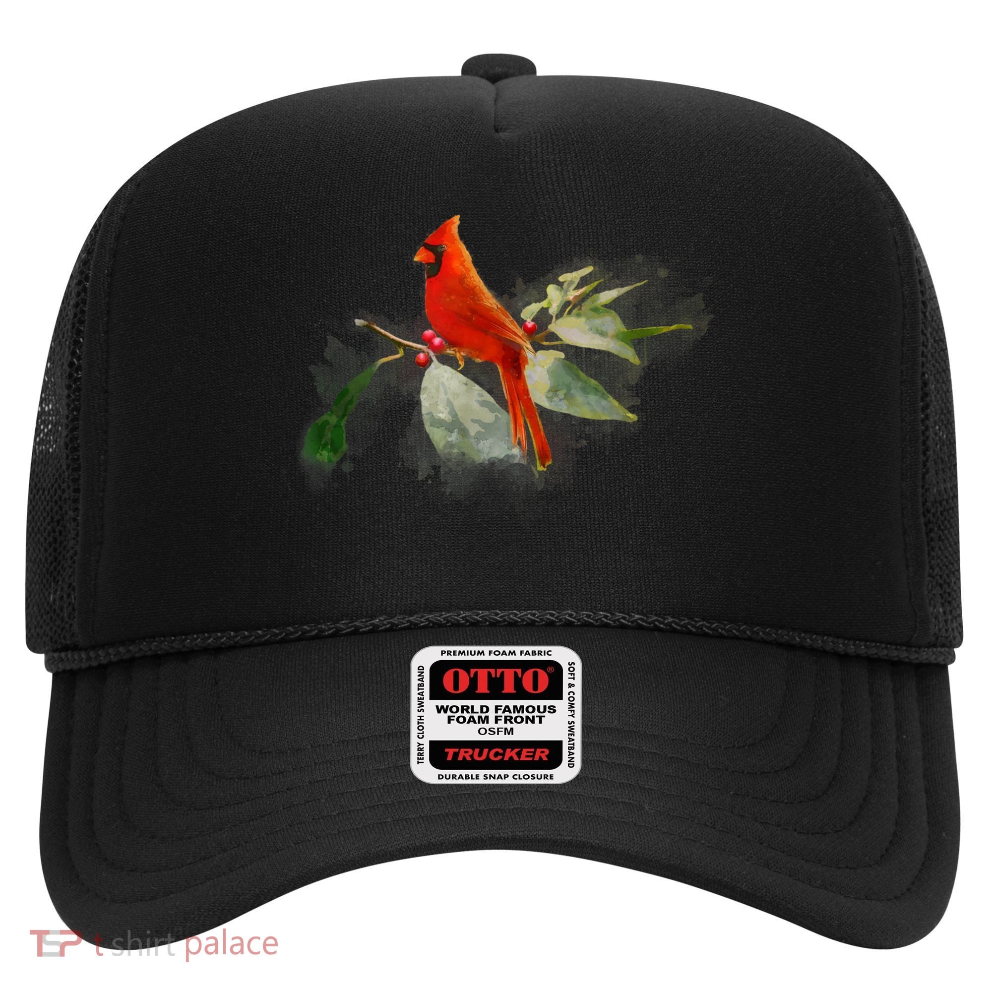 Wild Red Cardinal Bird Hat