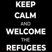 World Refugee Day Welcome Refugees Supportive Message Gift Bucket Hat thumb 4
