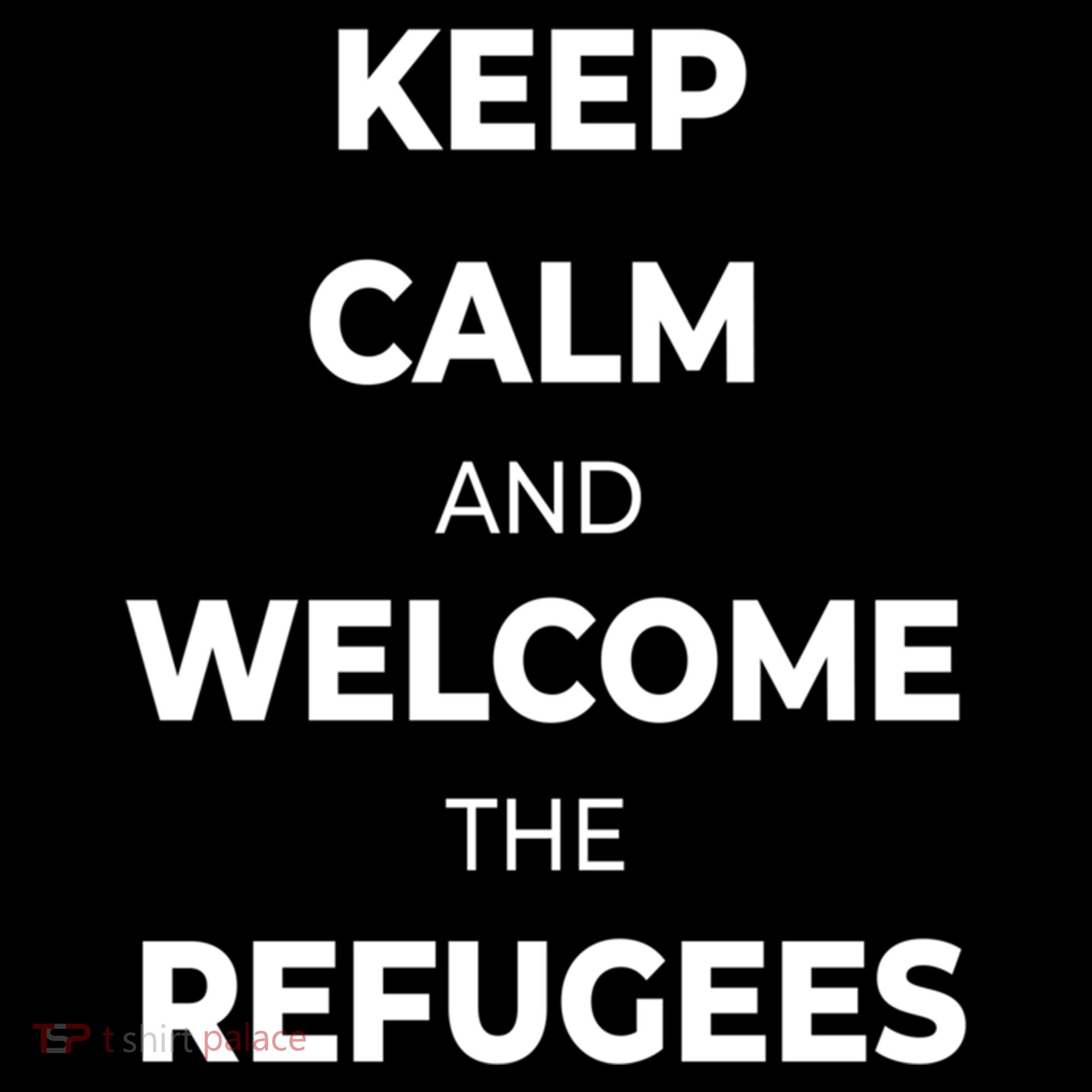 World Refugee Day Welcome Refugees Supportive Message Gift Bucket Hat