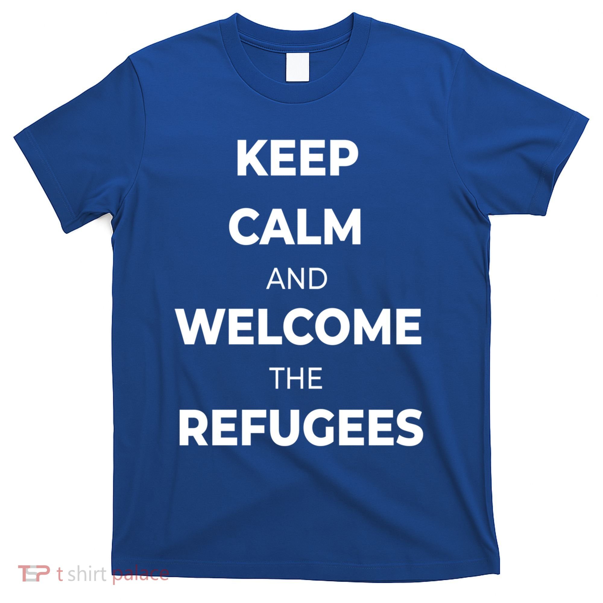 World Refugee Day Welcome Refugees Supportive Message Gift T-Shirt