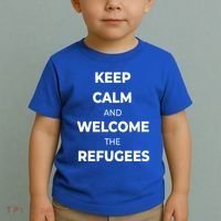 World Refugee Day Welcome Refugees Supportive Message Gift Toddler T-Shirt thumb 2