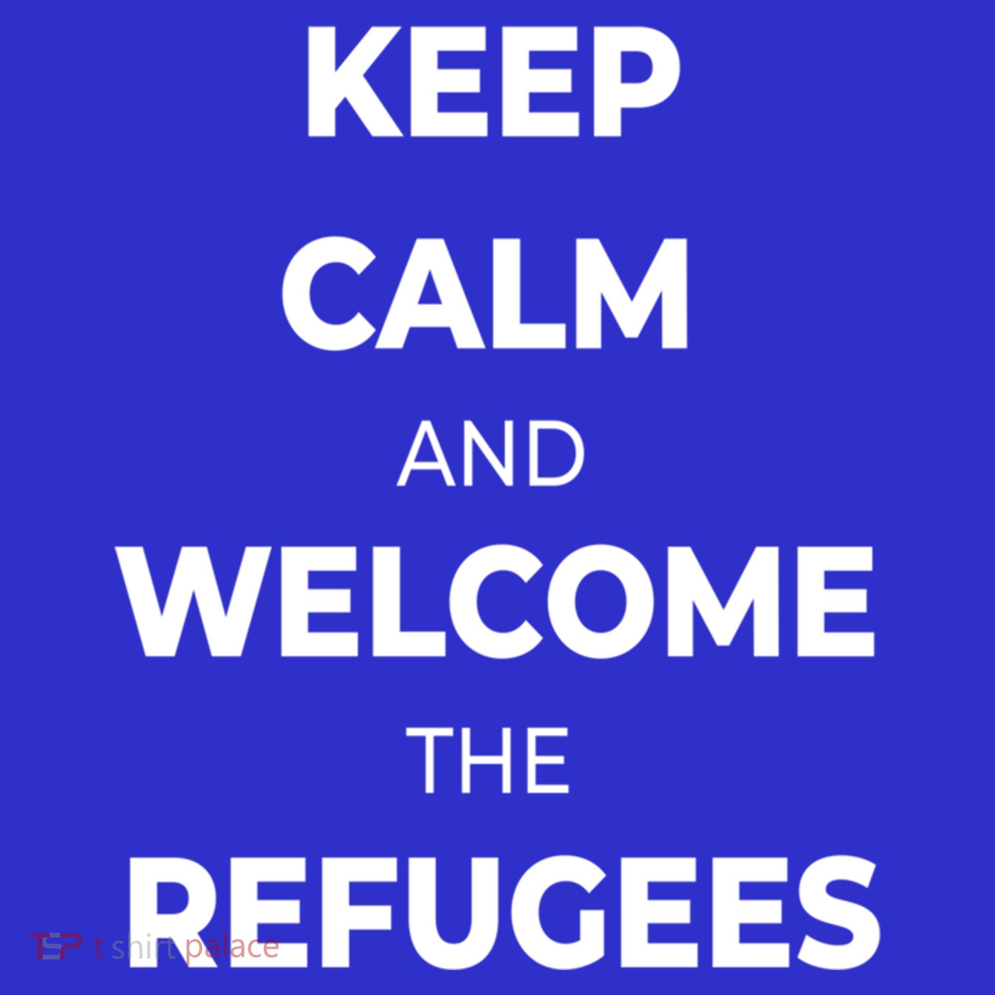 World Refugee Day Welcome Refugees Supportive Message Gift Kids T-Shirt
