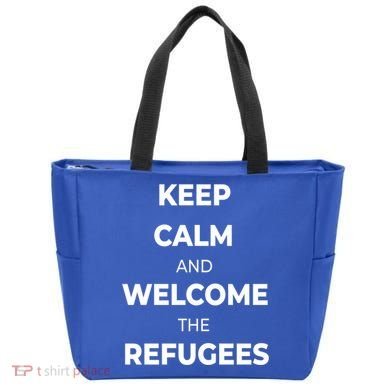 World Refugee Day Welcome Refugees Supportive Message Gift Tote Bag
