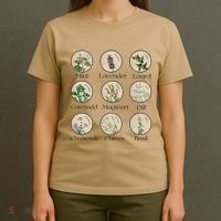 Women Right Equality Health Herbs Herbalist Plant Lover T-Shirt thumb 4