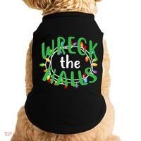 Wreck The Halls Doggie Tank thumb 0