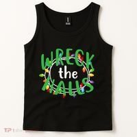 Wreck The Halls Tank Top thumb 2