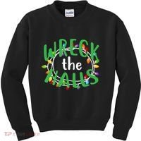 Wreck The Halls Kids Sweatshirt thumb 0