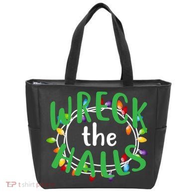 Wreck The Halls Tote Bag
