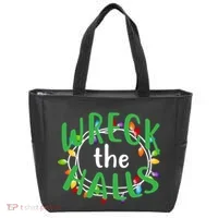 Wreck The Halls Tote Bag thumb 0