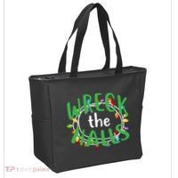 Wreck The Halls Tote Bag thumb 2