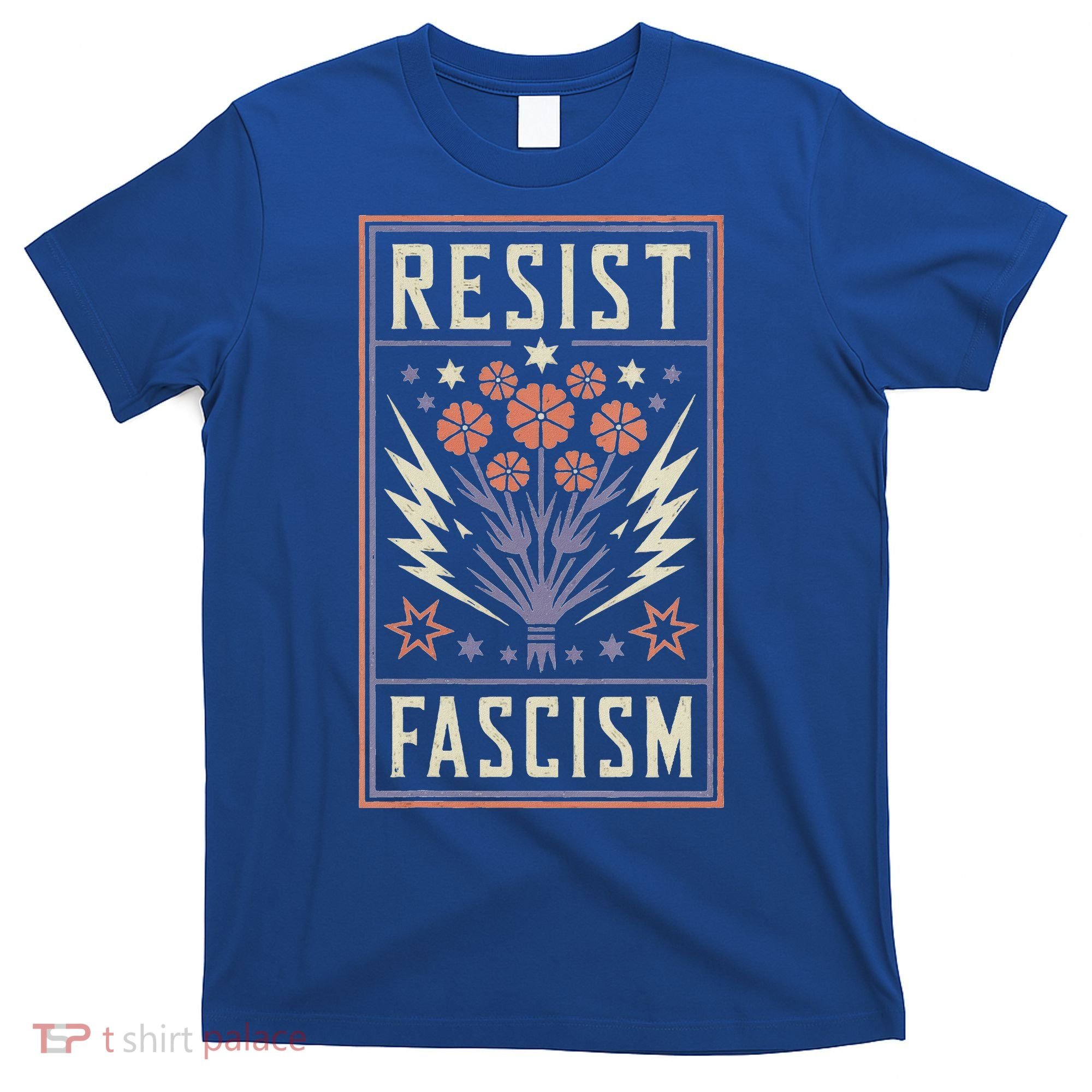 Womens Resist Fascism Protest Trump Anti Trump T-Shirt