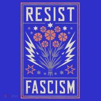 Womens Resist Fascism Protest Trump Anti Trump T-Shirt thumb 7