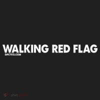 Walking Red Flag Dpcted Women's Sweatshirt thumb 2