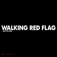 Walking Red Flag Dpcted Apron thumb 3