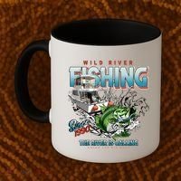 Wild River Fishing Bass Coffee Mug thumb 2